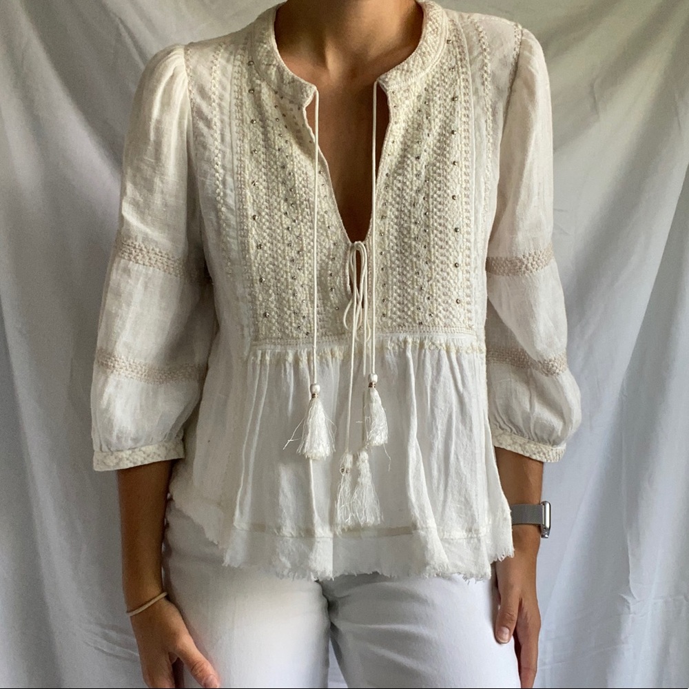 Free people peasant blouse!